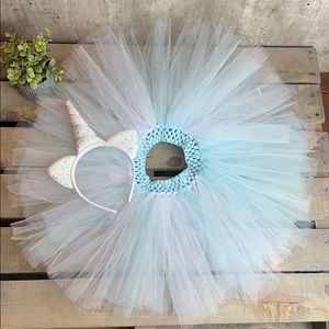 Unicorn 🦄 Headband with Matching Tutu